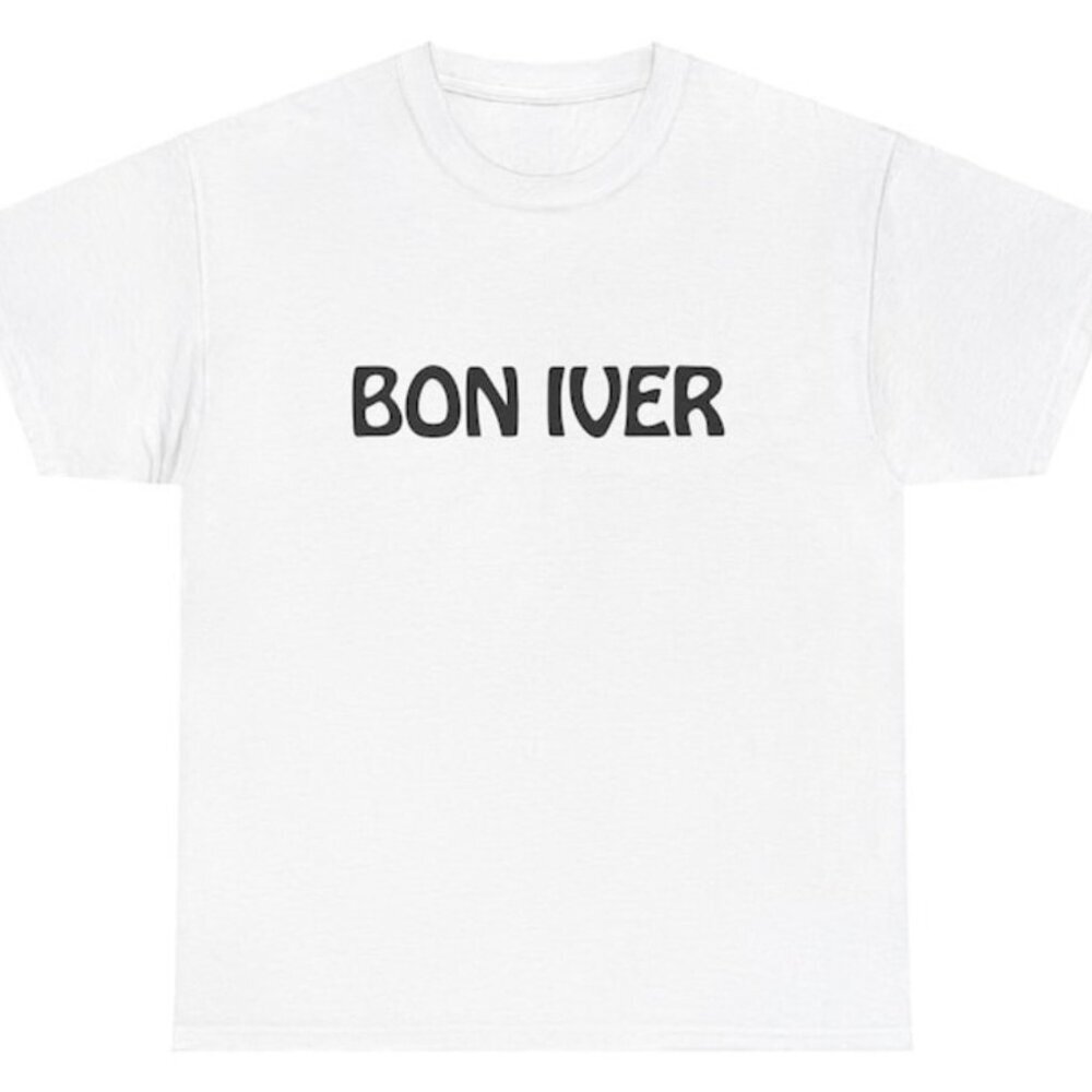 Bon Iver Unisex Music Concert Fan Graphic T-Shirt 166